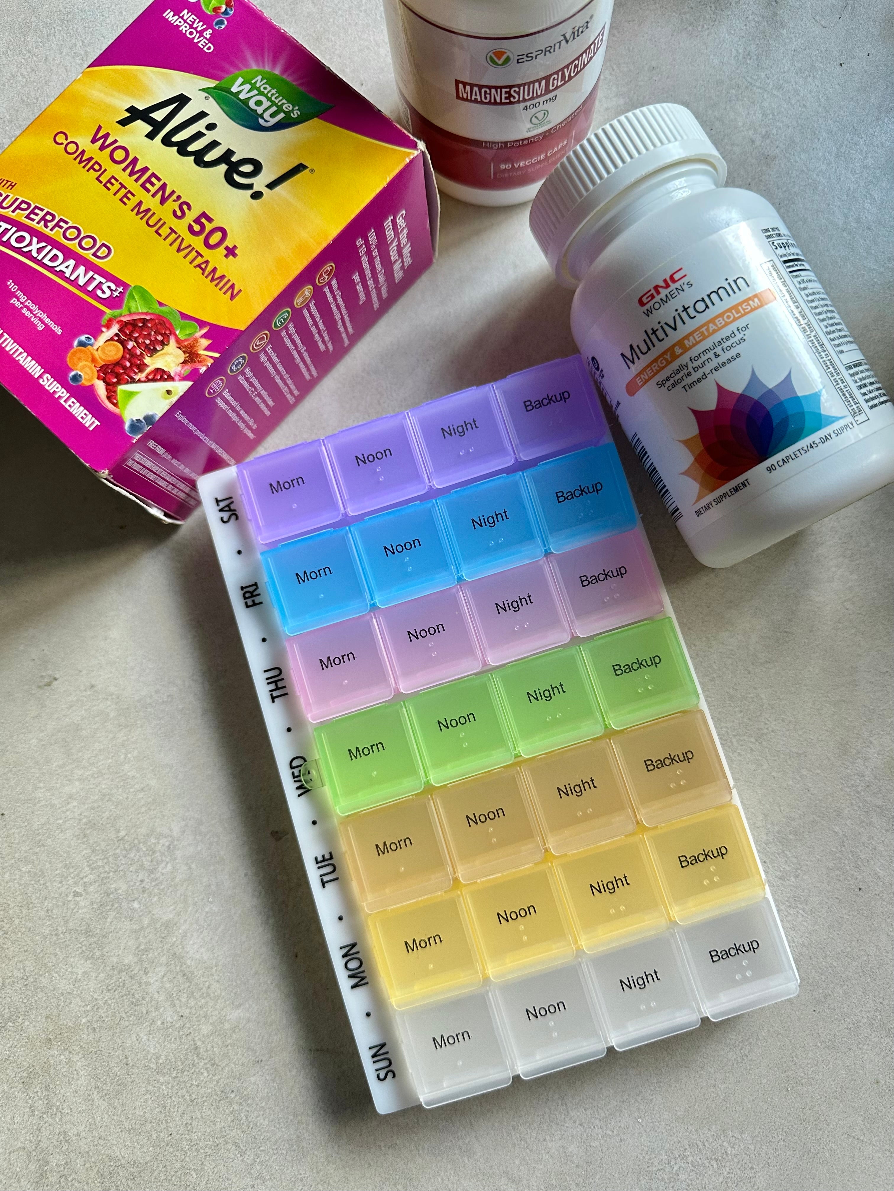 Pretty & Prescribed Pill Organizer