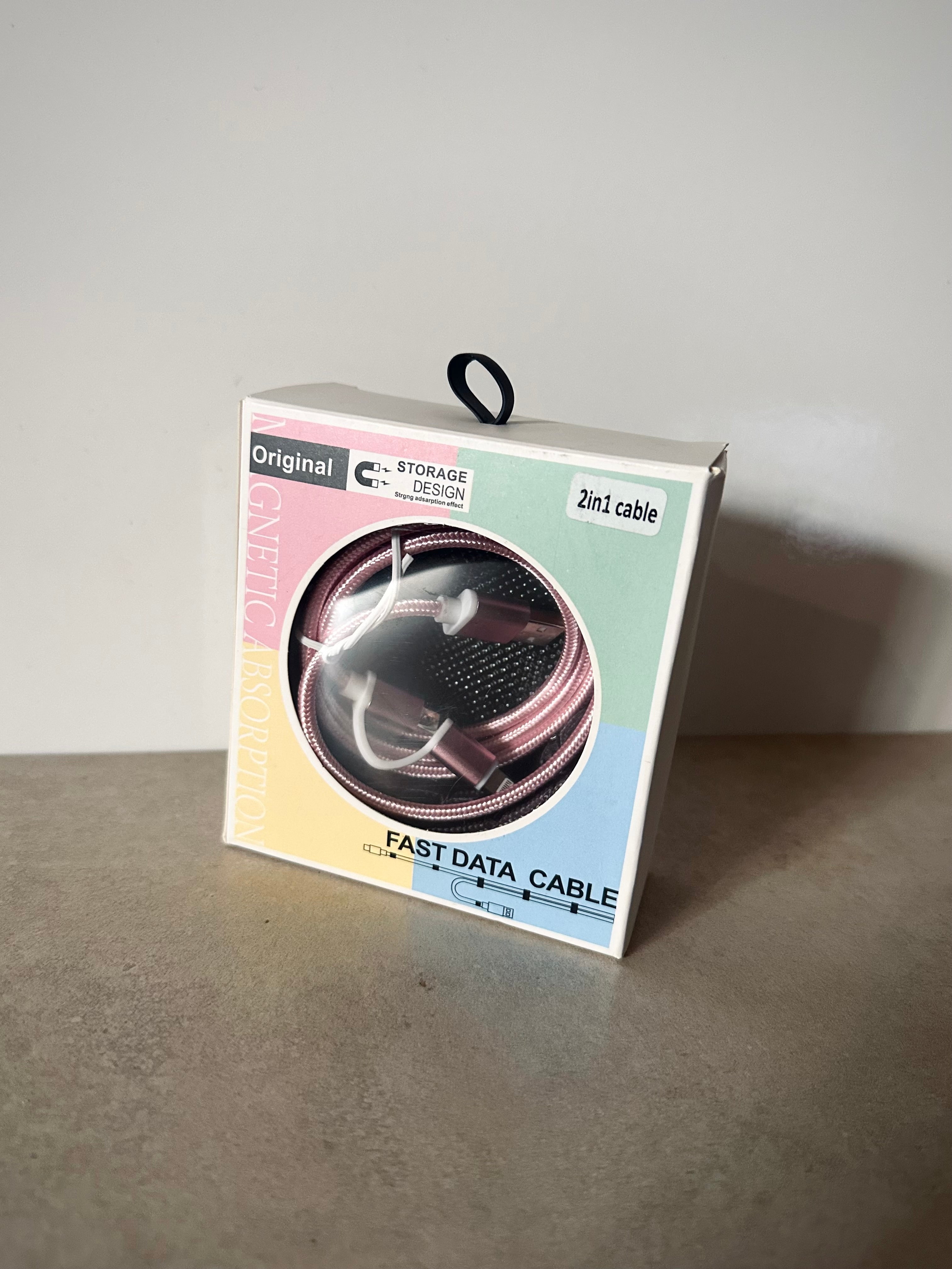 All charged up 2 n 1 USB cable