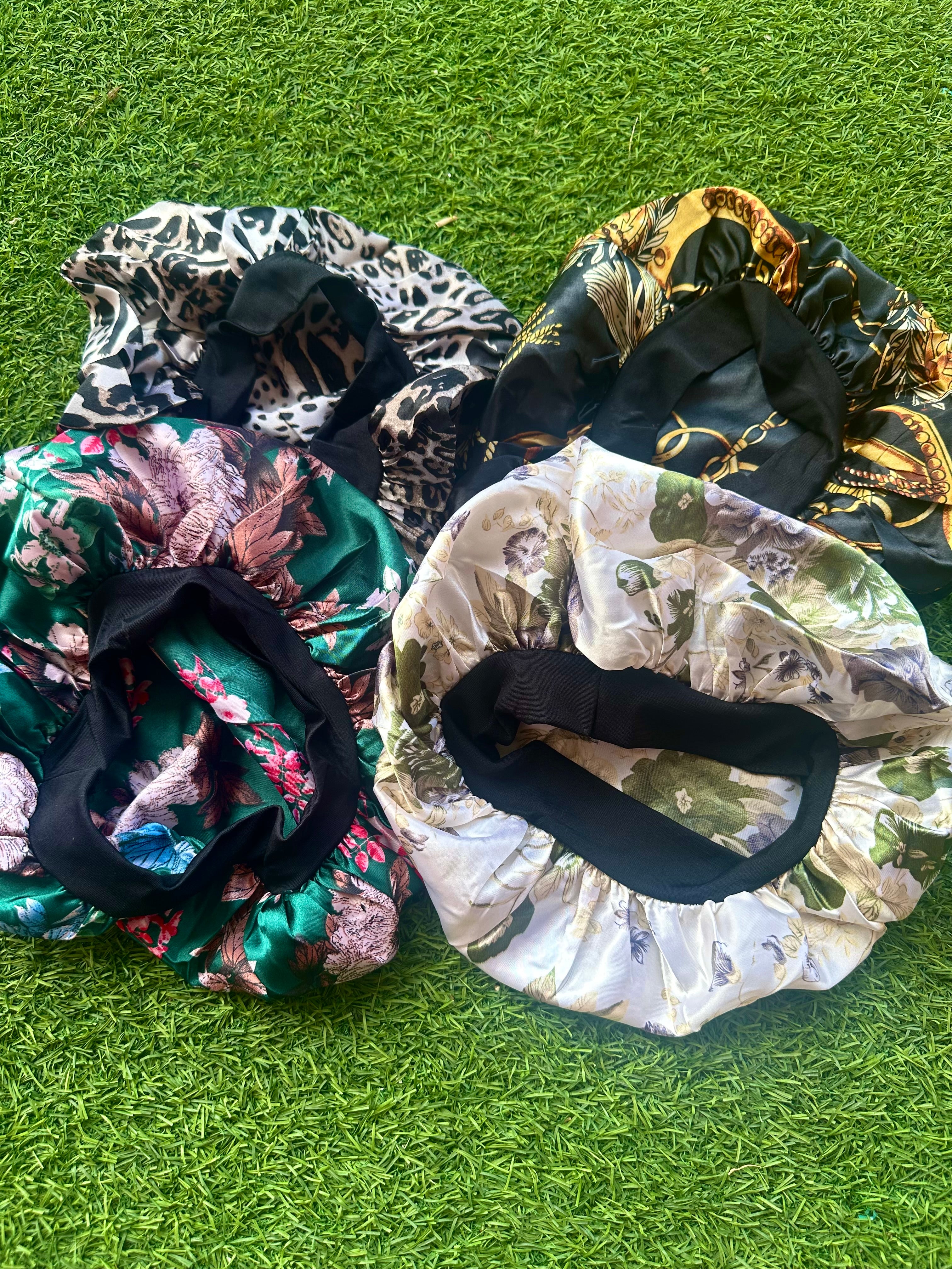 1 Pcs Assorted Satin Bonnet