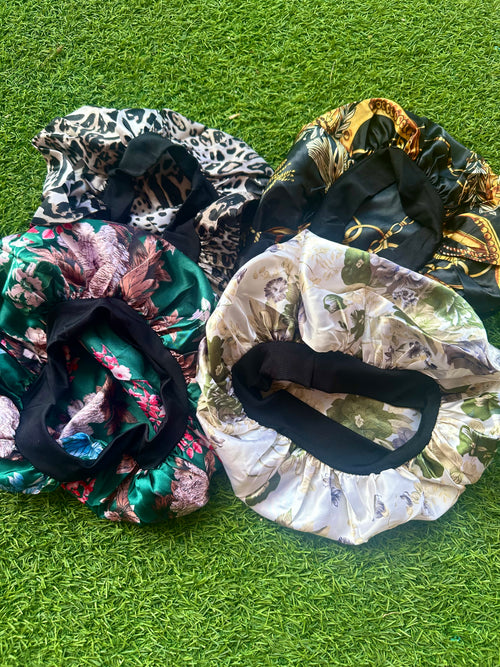 1 Pcs Assorted Satin Bonnet