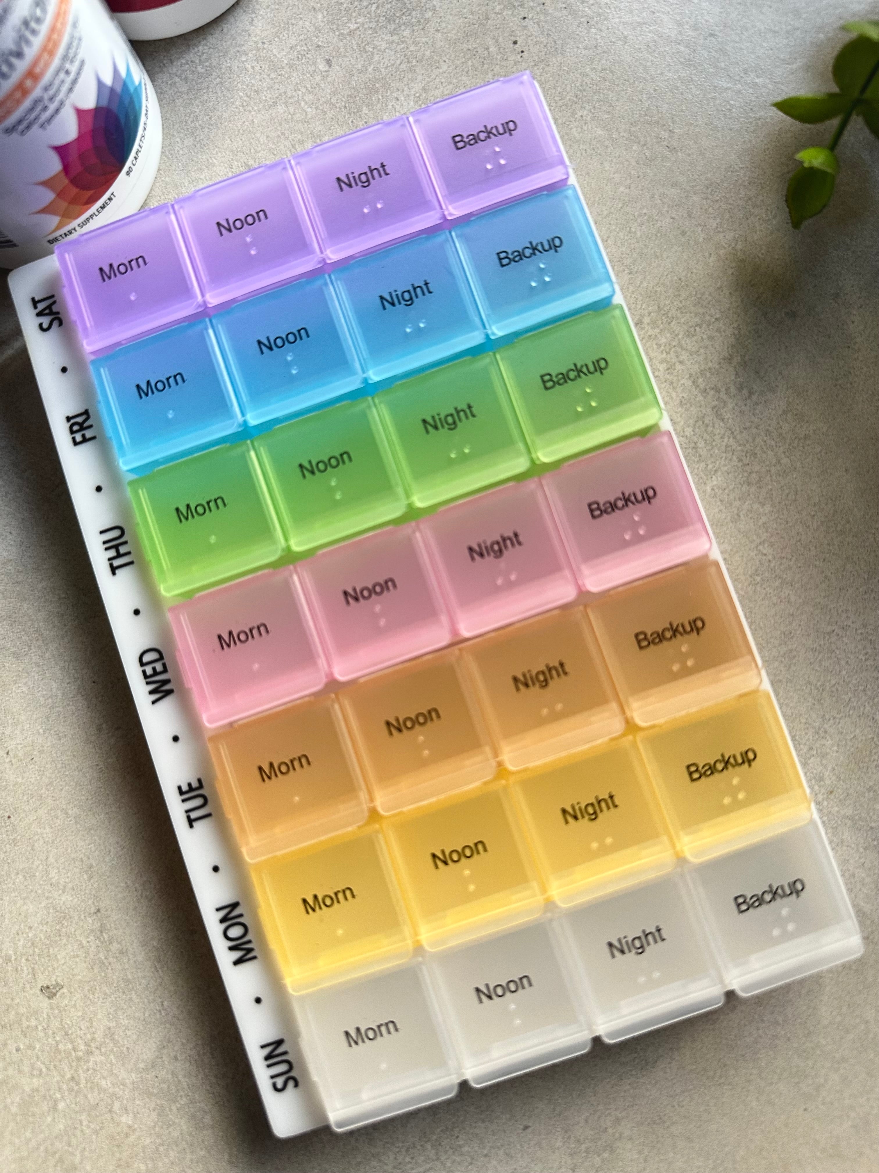 Pretty & Prescribed Pill Organizer