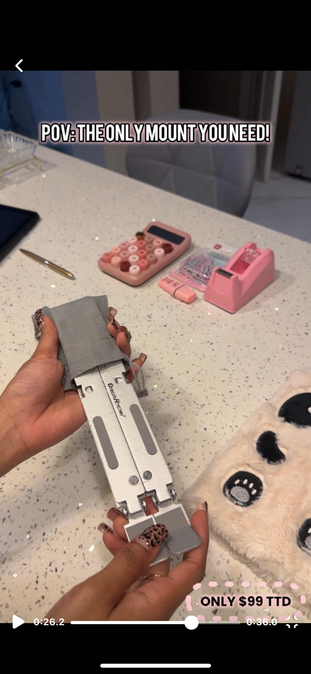 FlexiStand™ 3-in-1 Foldable Stand
