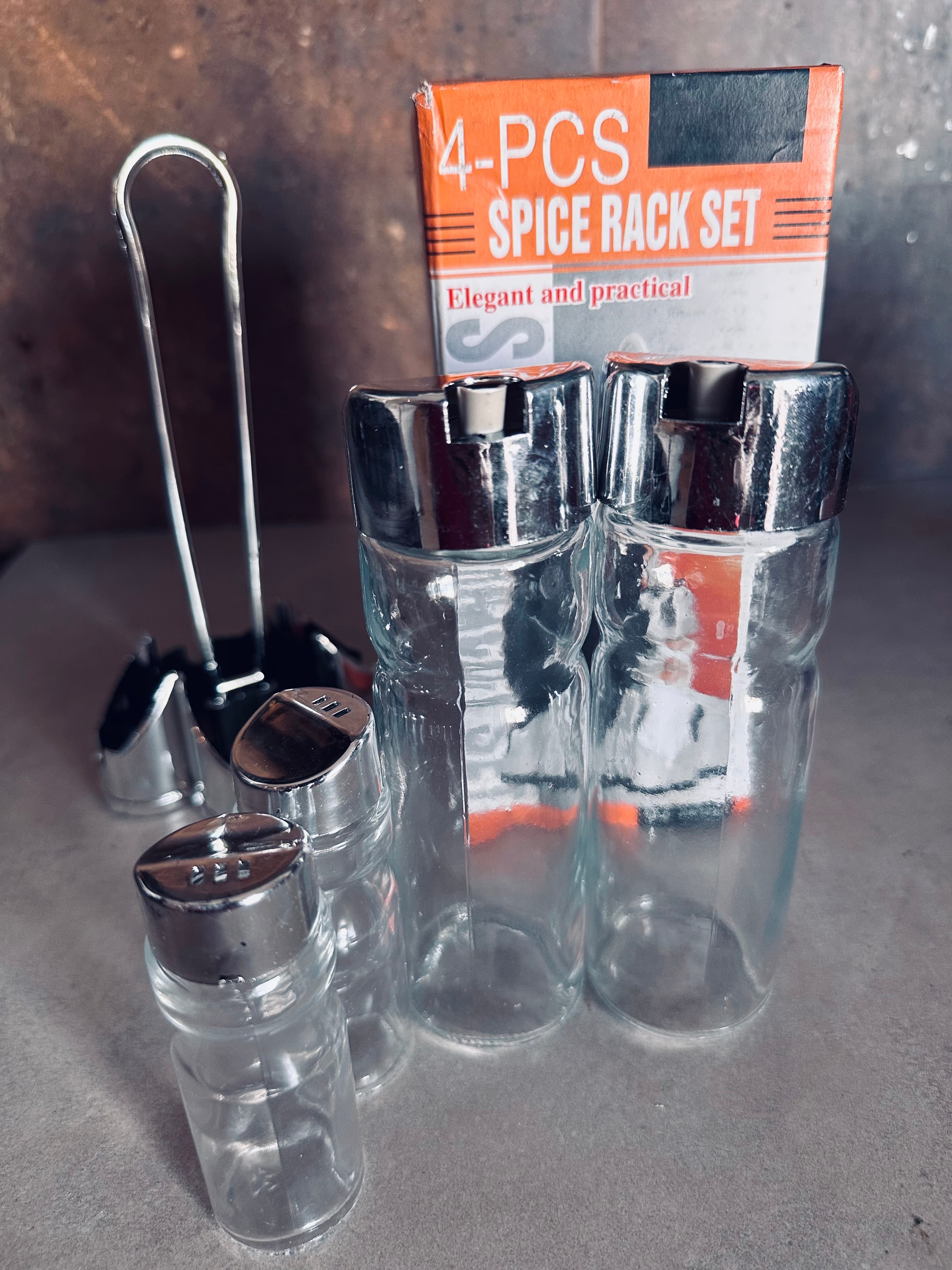 Pinch of Flavor’ 4-pcs spice rack