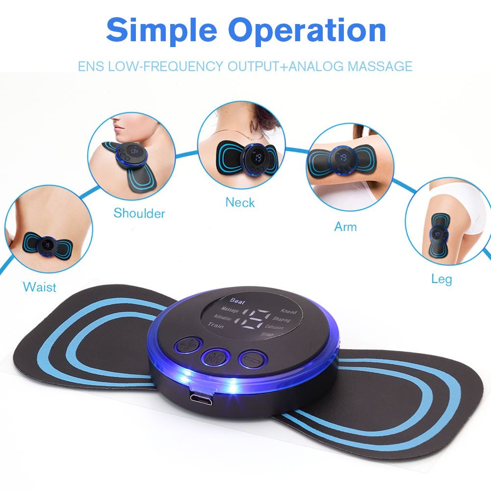 Powerful EMS Stress & Pain Relieve Massager
