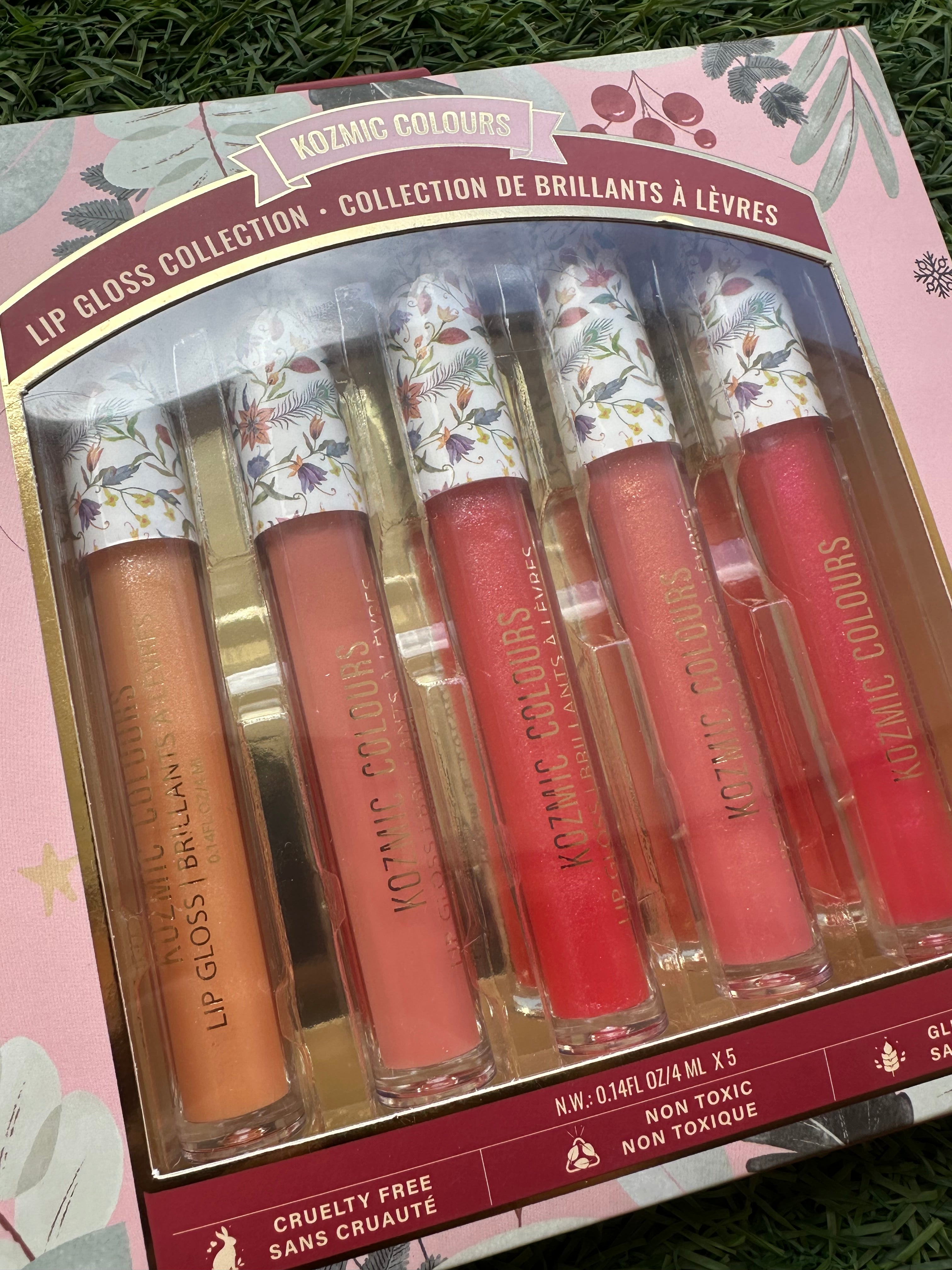 5 Pieces Lip Gloss Collection