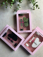 Hello Beautiful’ Natural Jade Beauty Roller Set