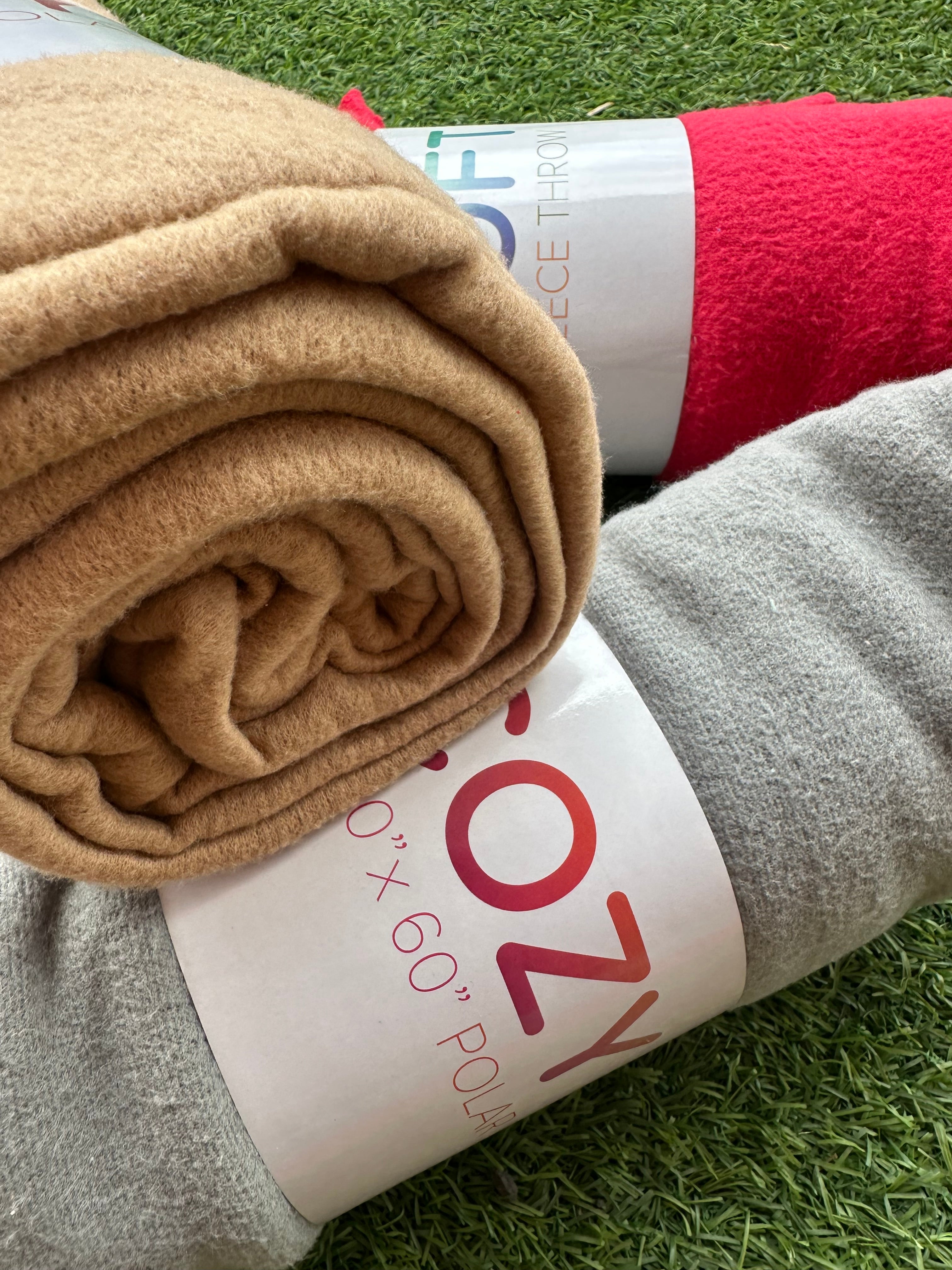 Assorted Soft Fleece Blanket
