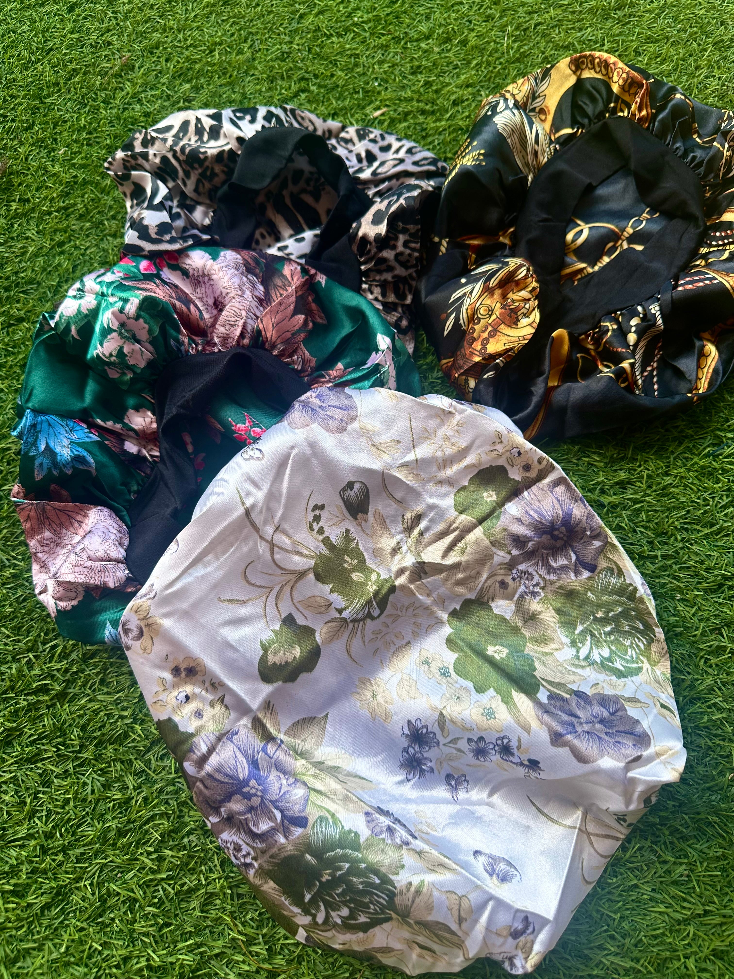 1 Pcs Assorted Satin Bonnet