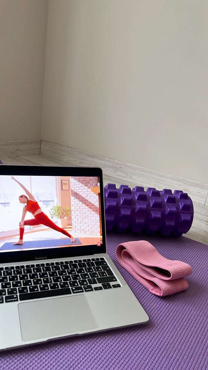 Fierce But Flexible’ yoga mat