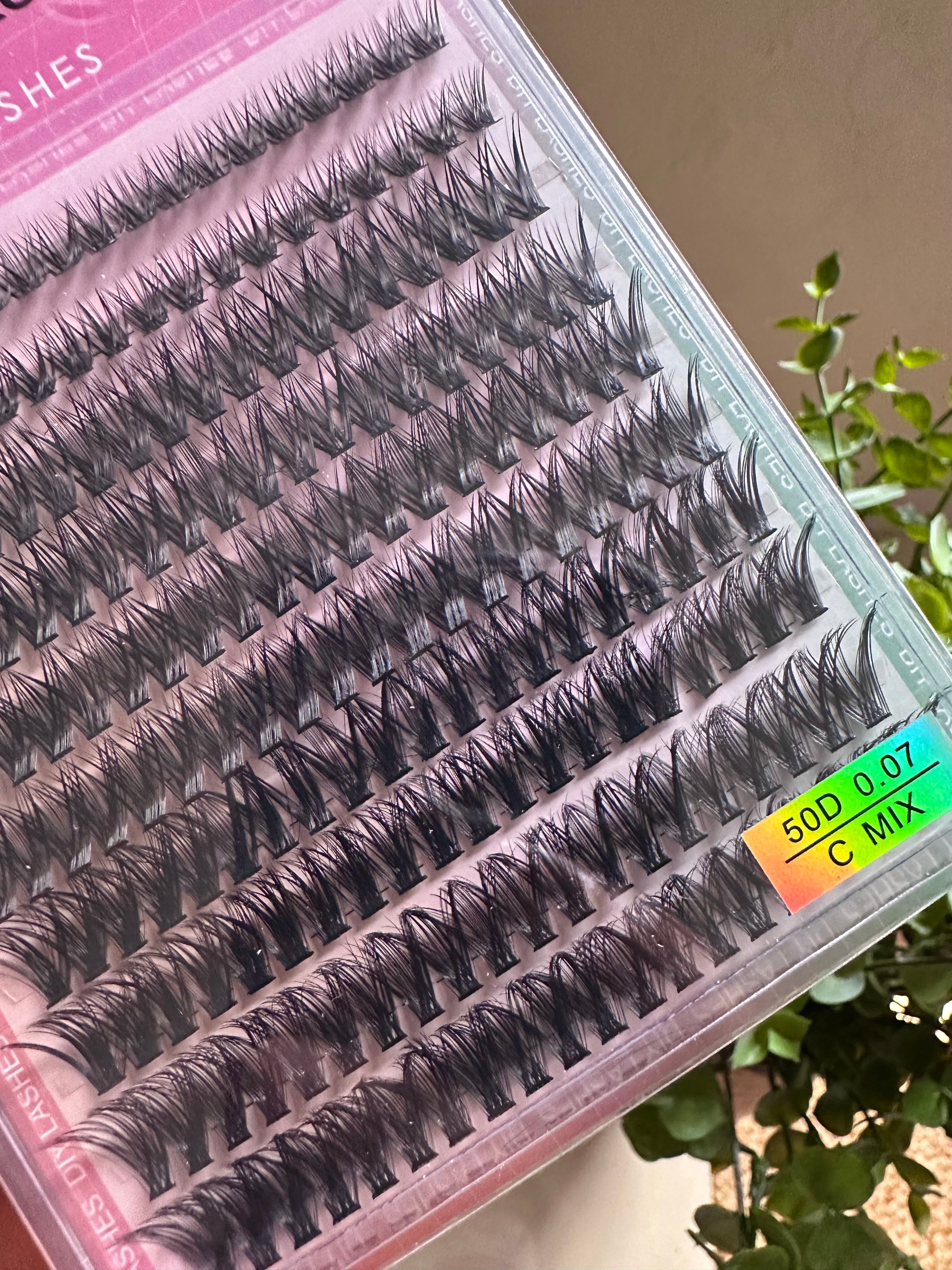 Touch of Glam Wispy Cluster Lash C curl