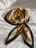 Wrapped in Lux’ XL silk head wrap