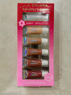 6 Pcs Nude Lipgloss Set