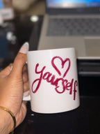 Love yourself’ aesthetic mug