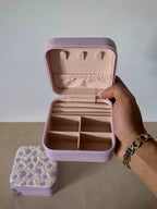 Cute Drip Leather Jewelry Box