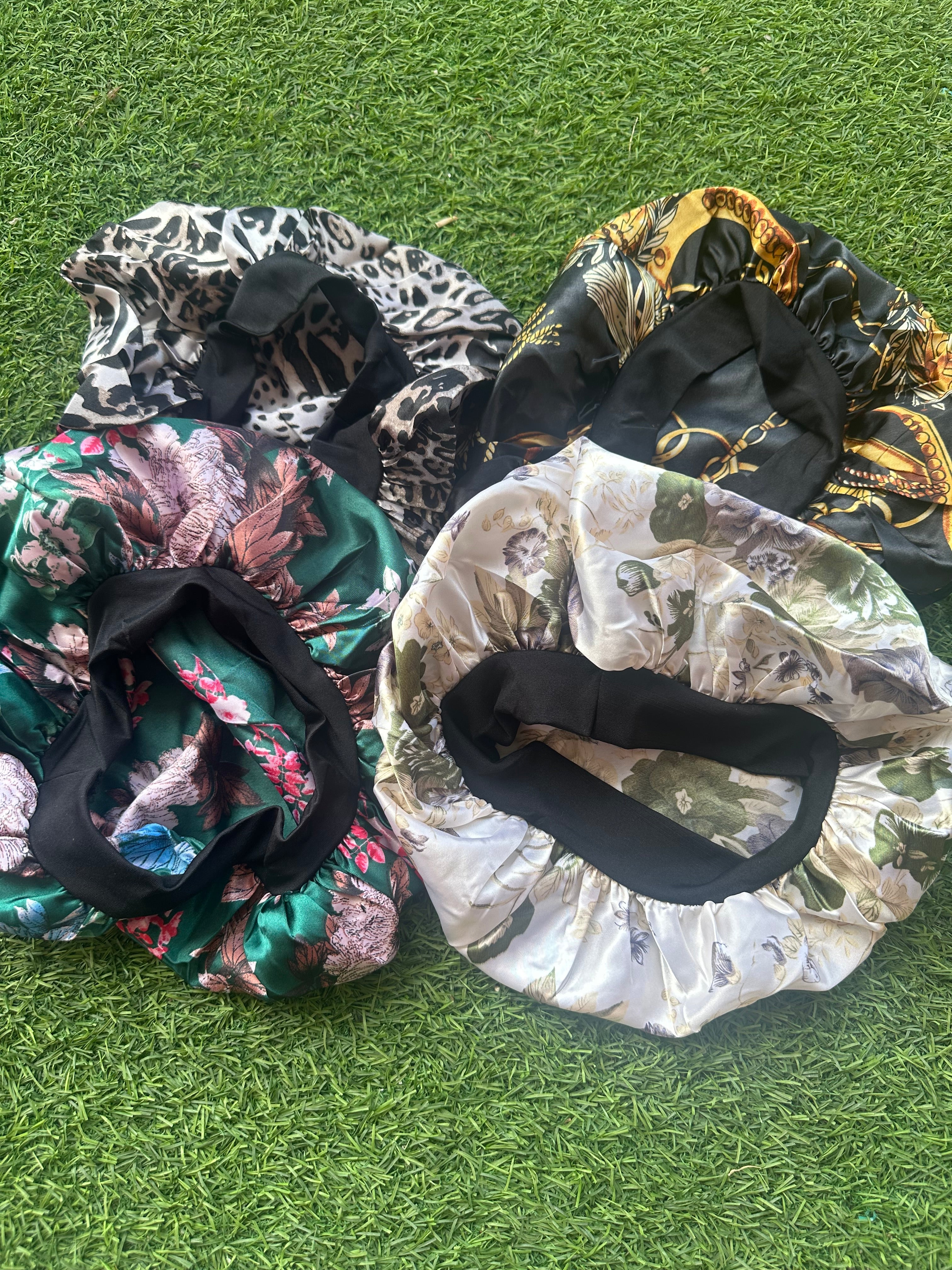 1 Pcs Assorted Satin Bonnet