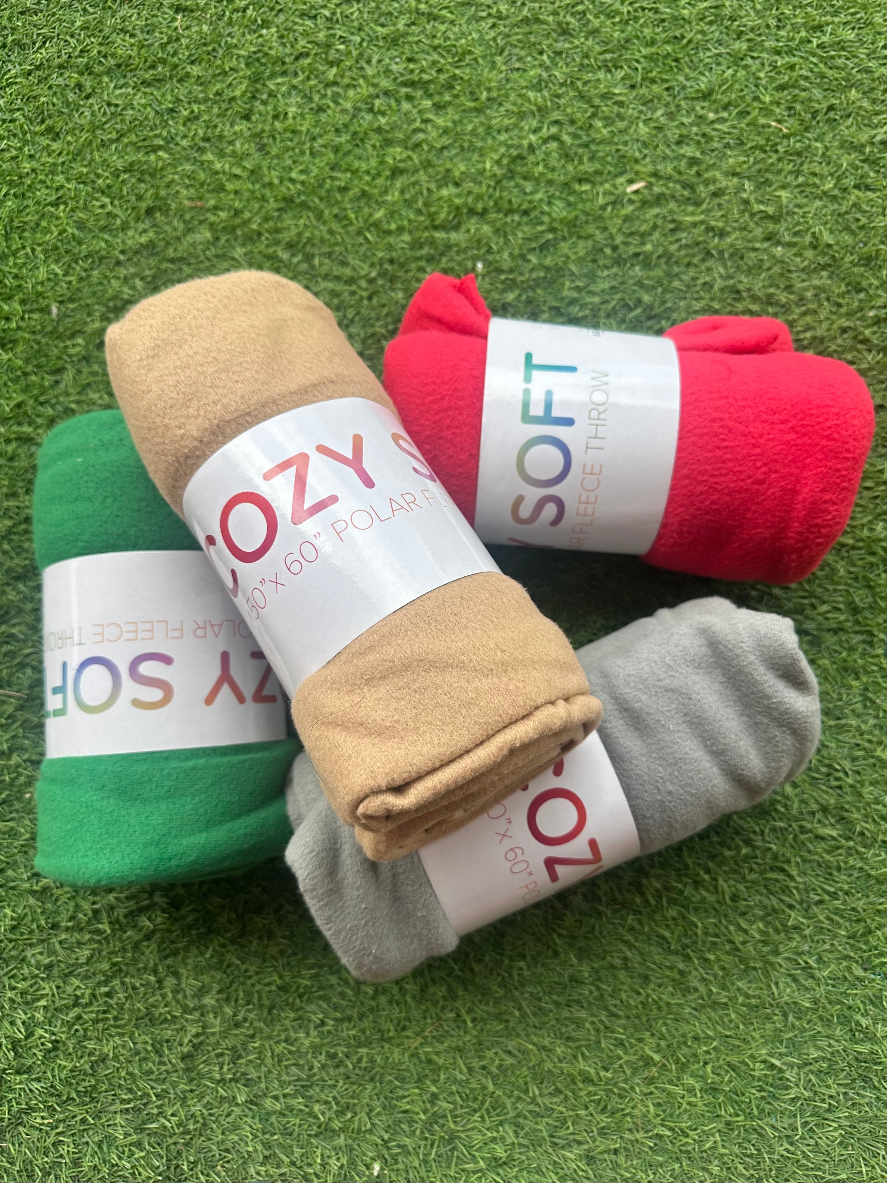 Assorted Soft Fleece Blanket