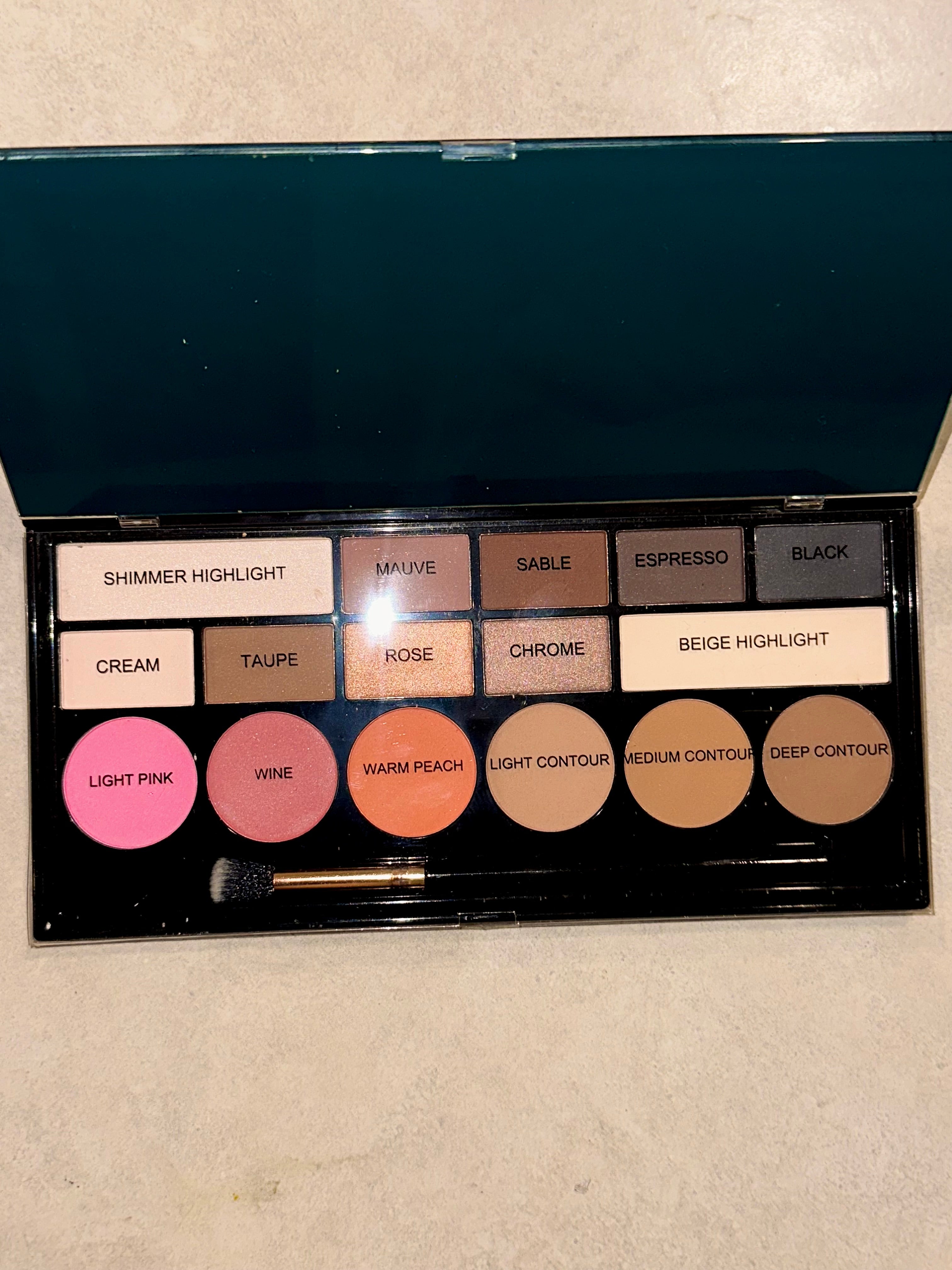 Glamour Natural Make Up Eye Shadow Palette