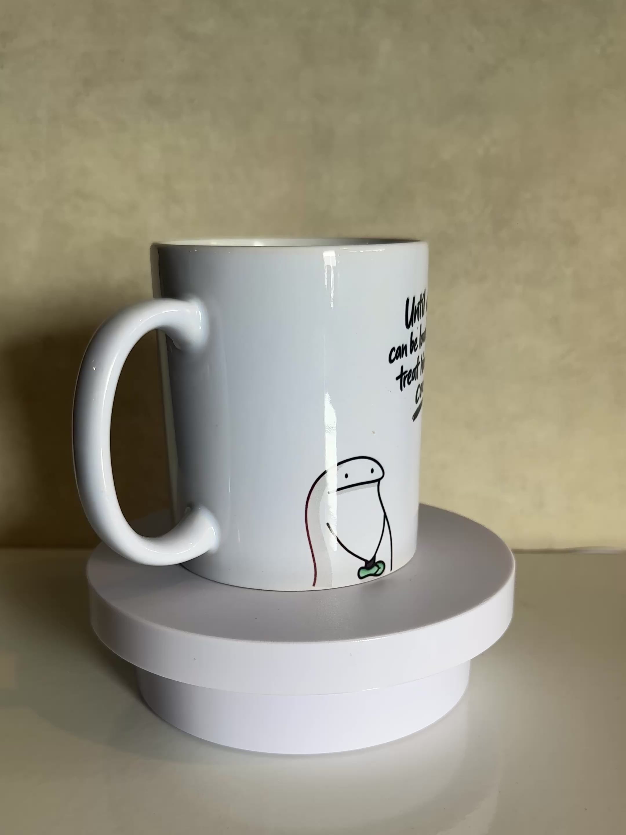 Loud or nothing’ collectors mug