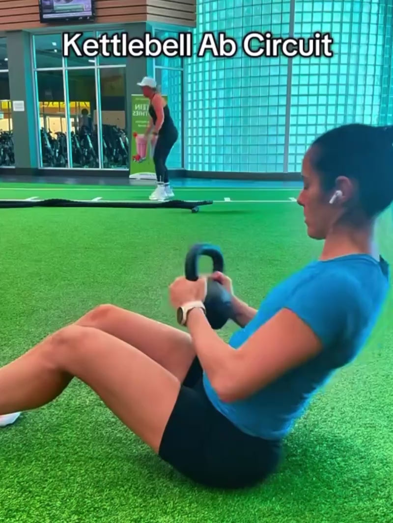 Power Snatched Kettlebell