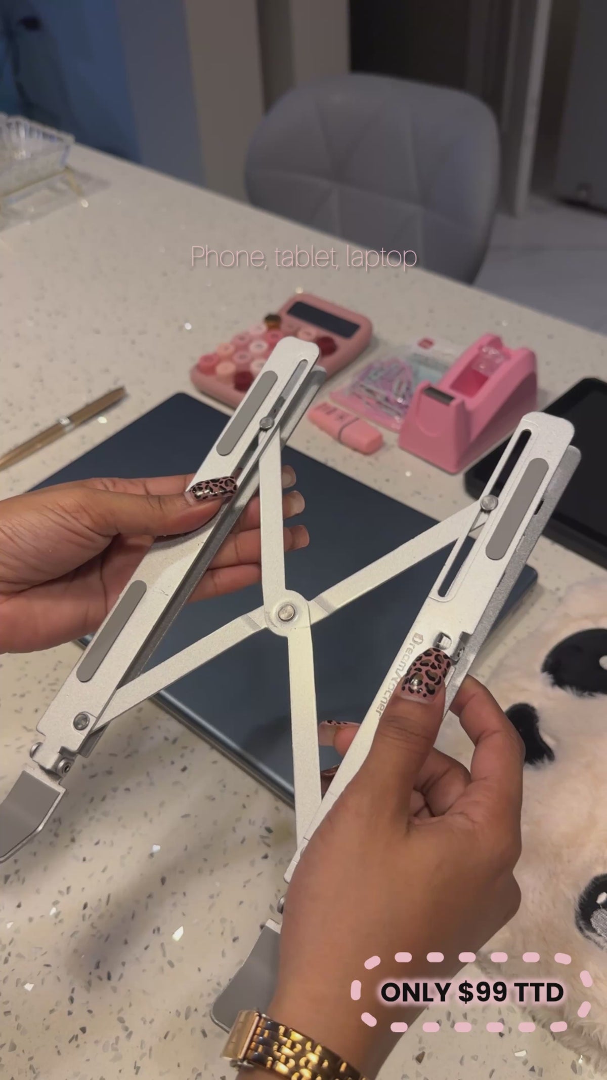 FlexiStand™ 3-in-1 Foldable Stand