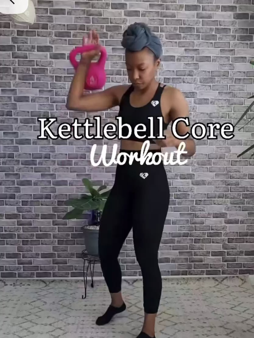 Power Snatched Kettlebell