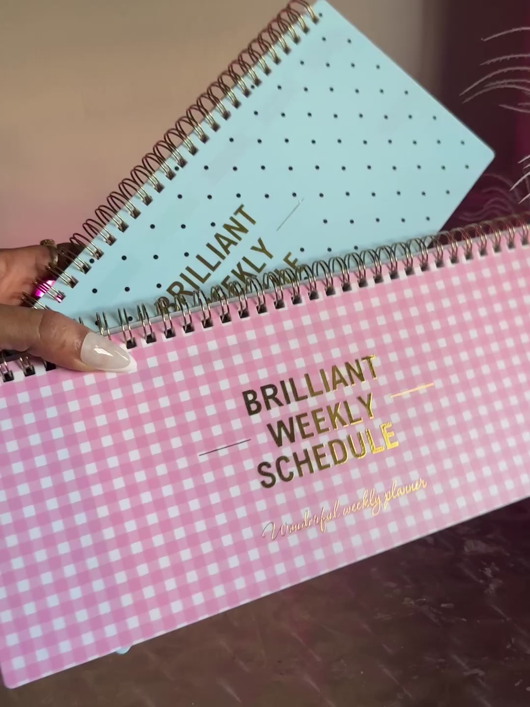 Always making plans’ weekly planner